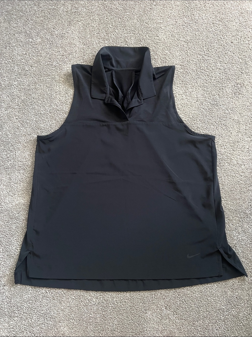 Nike Women’s Golf Sleeveless Polo - Black